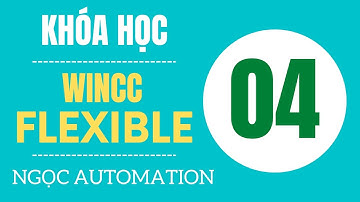 Tự học Wincc Flexible bài 4 - Một nút ấn hai tác động