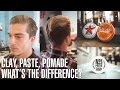 Johnny’s guide to Hair Clay, Matt Paste and Pomade – what’s the difference?