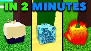 All fruit spawn location 1st sea in 2 minutes! - Blox Fruits