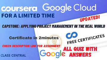 Capstone Applying Project Management in the Real World,(week1-4) All Quiz Answers.#coursera#learning