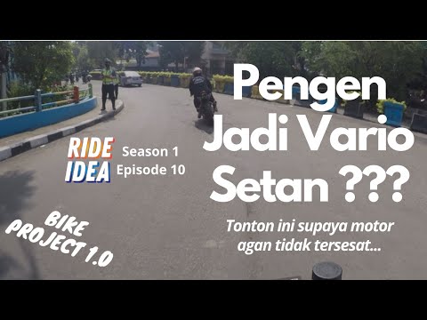 Busi sudah lemah bikin Vario 150 brebet tanda-tandanya seperti ini. 