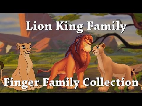 Finger Family Collection Lion | Lion King Finger Family Rhymes