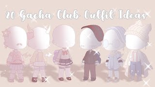 Gacha club outfit ideas <3