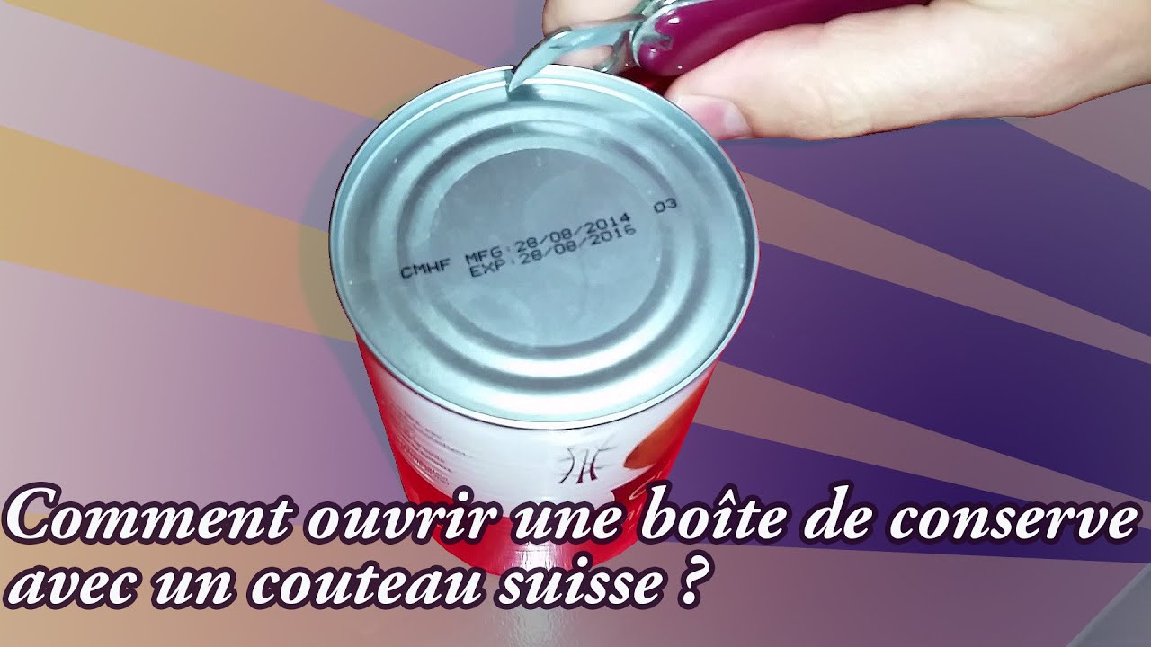 Présentation et utilisation de l'ouvre-boîte papillon de Boj 