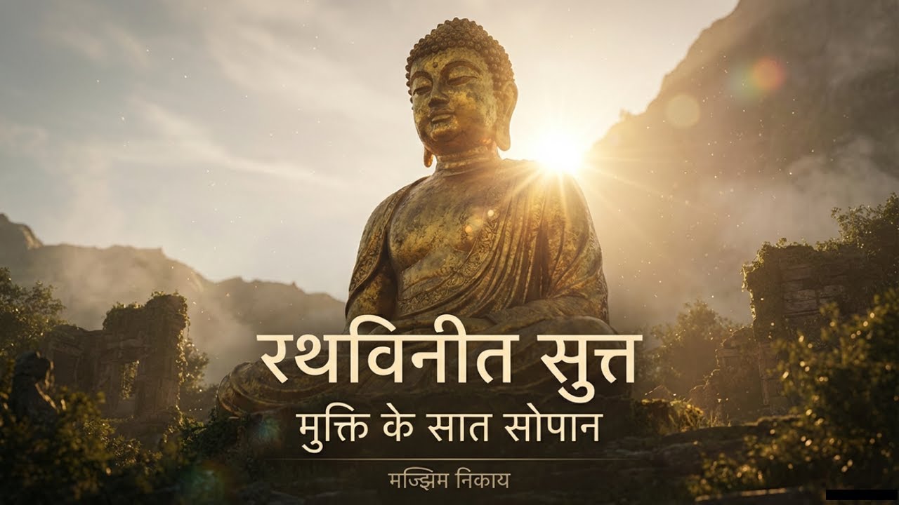 रथविनीत सुत्त: मोक्ष का क्रमिक मार्ग | बुद्ध का गहन उपदेश | Rathavinīta Sutta Explained in Hindi |