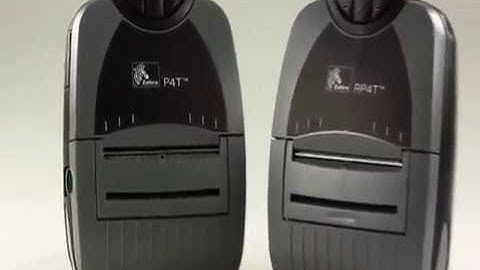 Zebra P4T/RP4T Mobile Thermal Transfer Printer