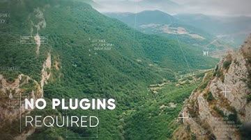 After Effects Template - Parallax HUD Slideshow