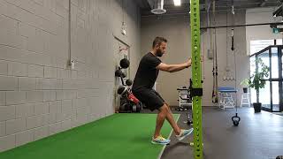 Partial Range Assisted Single Leg Squat