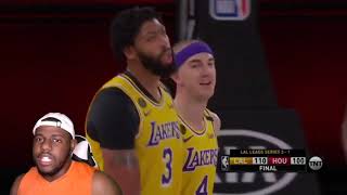 LOS ANGELES LAKERS VS HOUSTON ROCKETS | FULL GAME HIGHLIGHTS | NBA PLAYOFFS | GAME 4(MUST SEE)