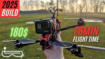 Build a light 7Inch Long Range Drone for 180$! in 2025 [It can RIP🔥 as well]