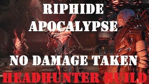 Remnant: From the Ashes: Riphide/Hearty, Apocalypse, No Damage Taken, HeadHunter Build.