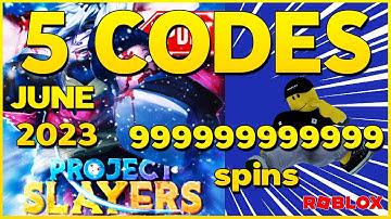🔥NEW CODE 🔥 5 WORKING CODES for PROJECT SLAYERS Roblox in June 2023 🔥 Update 1.5 🔥