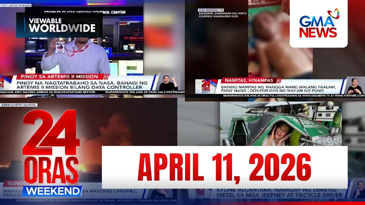 24 Oras Weekend Express: April 11, 2026 [HD]