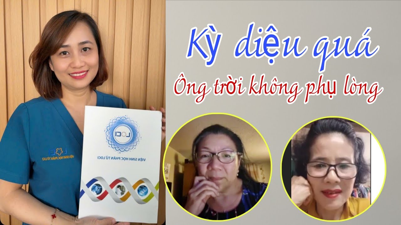 ( 2076 ) Vô tình Chị em tìm được nhau trên ngân hàng ADN của Viện sinh học LoCi, Xin chúc mừng.