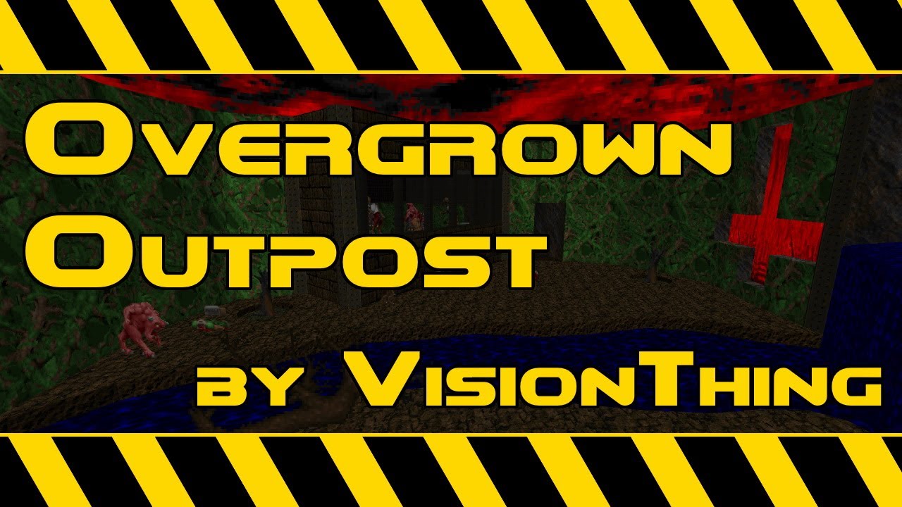 Doom Overgrown Outpost by VisionThing blind walkthrough
