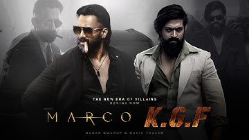 Marco x KGF BGM Mashup (The Rise of Villains) | @SagarSwarup x @SunixThakor  | Theme Mashup