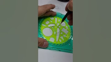 Simple Spirograph design Satisfying ASMR Video #shorts #ytshorts