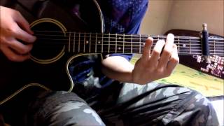 【TAB】Guilty Crown OST - Release My Soul guitar cover (solo)