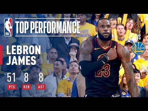 LeBron James' Epic 51 Point Performance | Game 1 Of The '17-'18 Finals