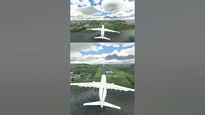 Airbus A330 300 Iran Air Landing Without One Engine Power  at Yoron Airport #shorts