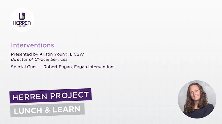 Lunch & Learn | Addiction Interventions with Bob E...