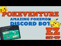 Pokeventure  easy set up  guide for your discord server step by step walkthrough pokemon bot