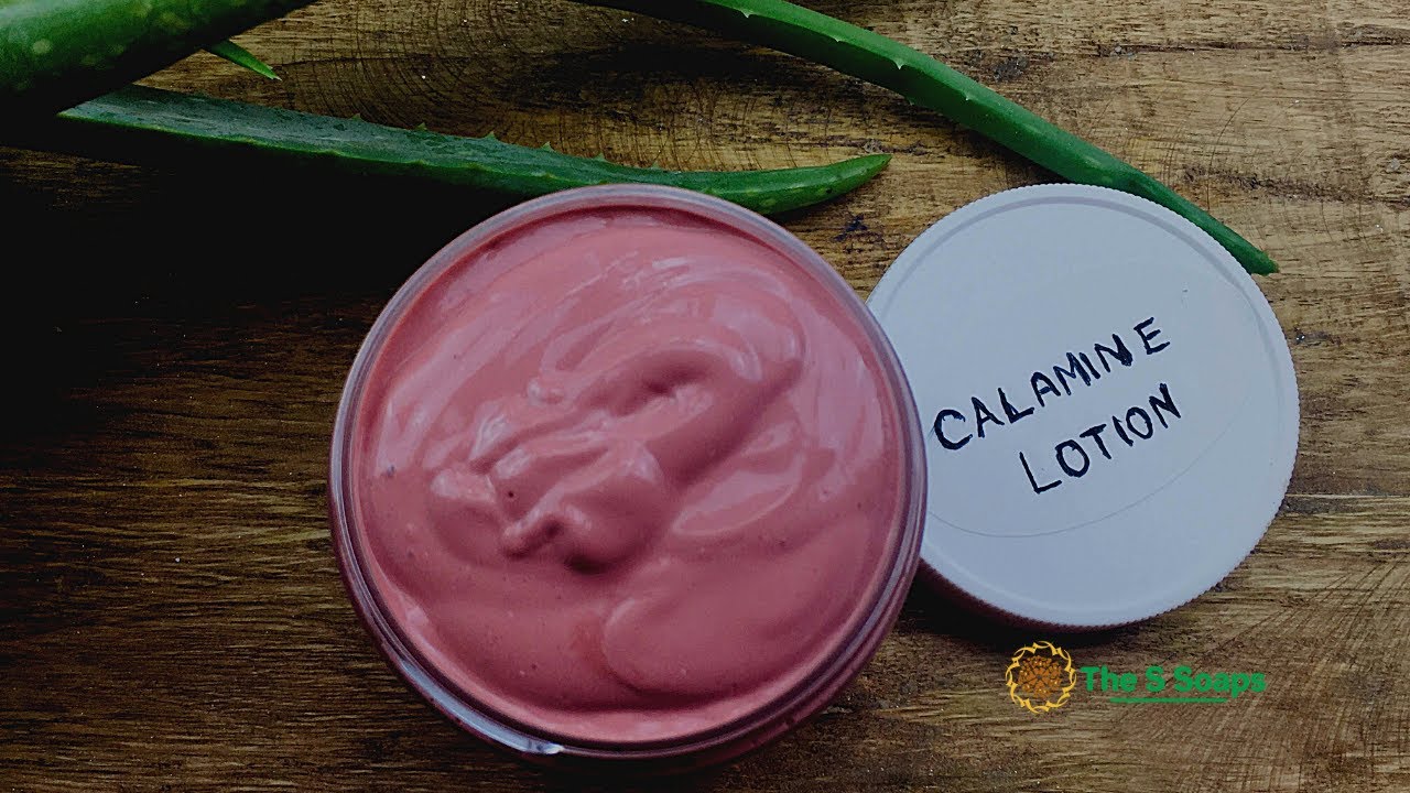 👩🏻How to make a calamine lotion at home DIY lotion recipe using