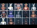 FNaF SFM: First Gen Redbear, White Rabbit, Baby Characters Timeline (Series Backstage Animation)