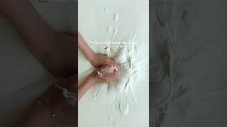 The best creamy waterslime sound! #asmr #slime #slimeideas #relax #satisfying #slimebubbles #lovely