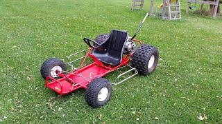 $50 craigslist go kart find coming along. Now has a straight pipe. Father and Son team