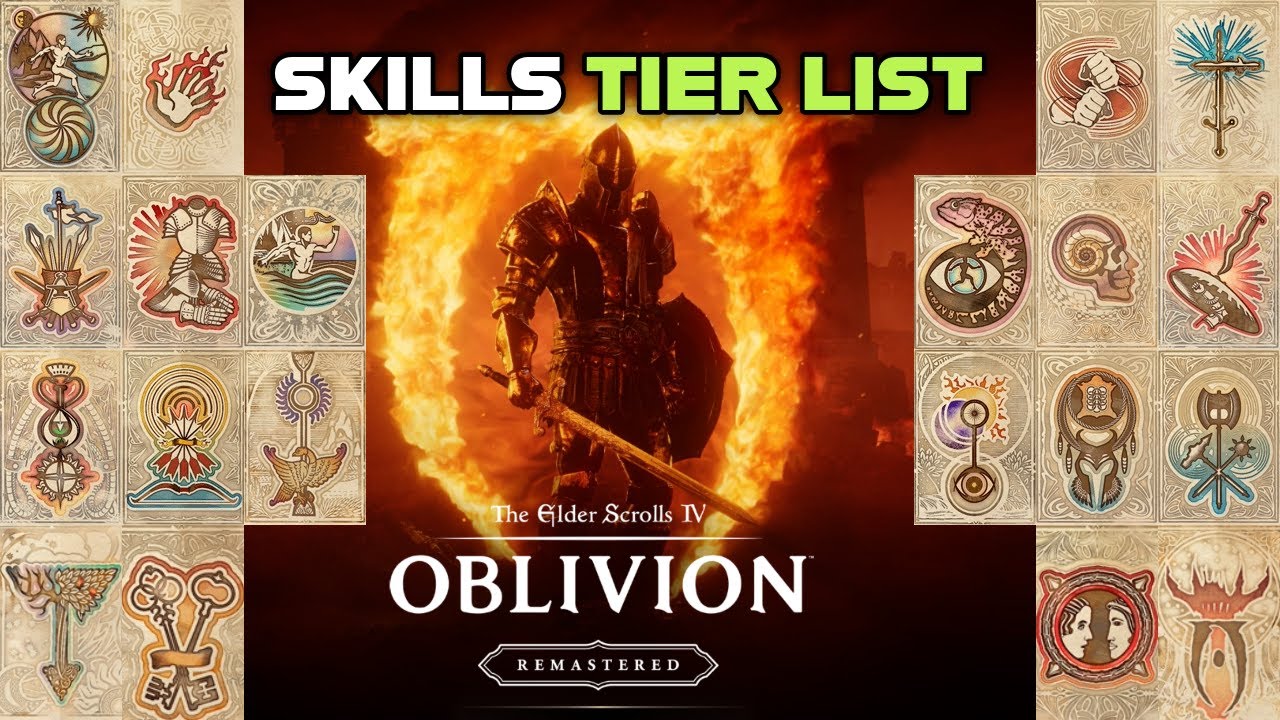 Oblivion Skills Explained Tier List for Remastered | Full Guide - YouTube