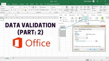 MS EXCEL: Data Validation as a Whole Number