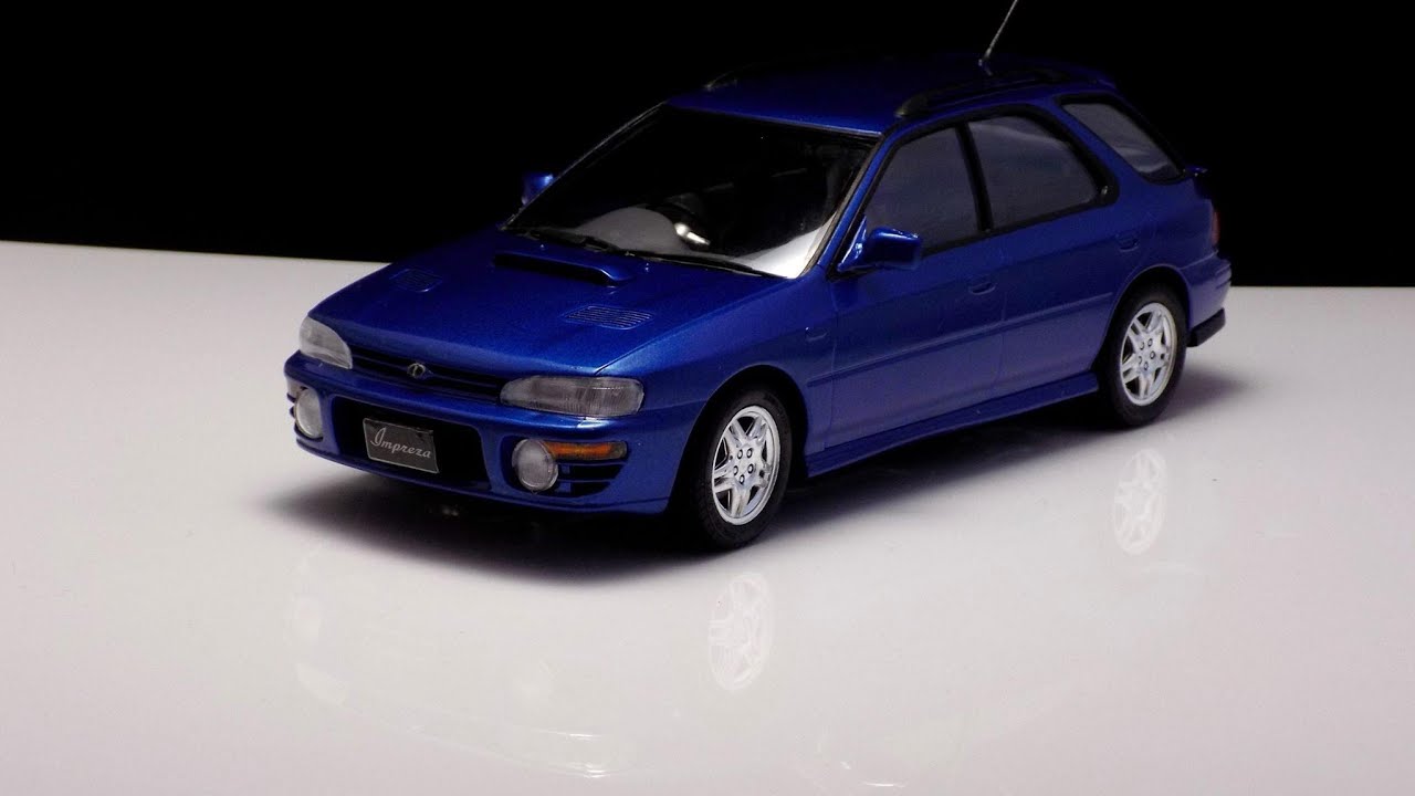 Subaru Impreza WRX Sports Wagon 1/24 Hasegawa 1998 YouTube