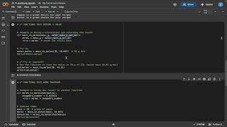 Functions Video 4d: Multiple Functions that Work Together