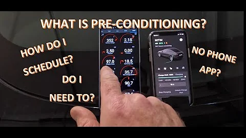 Preconditioning episode 1/5 - How to pre-condition your car and what it does. Tesla Model 3.