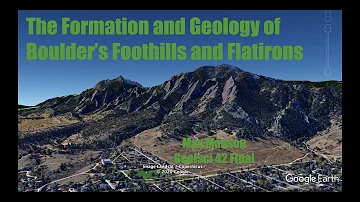 What rock are the Flatirons?