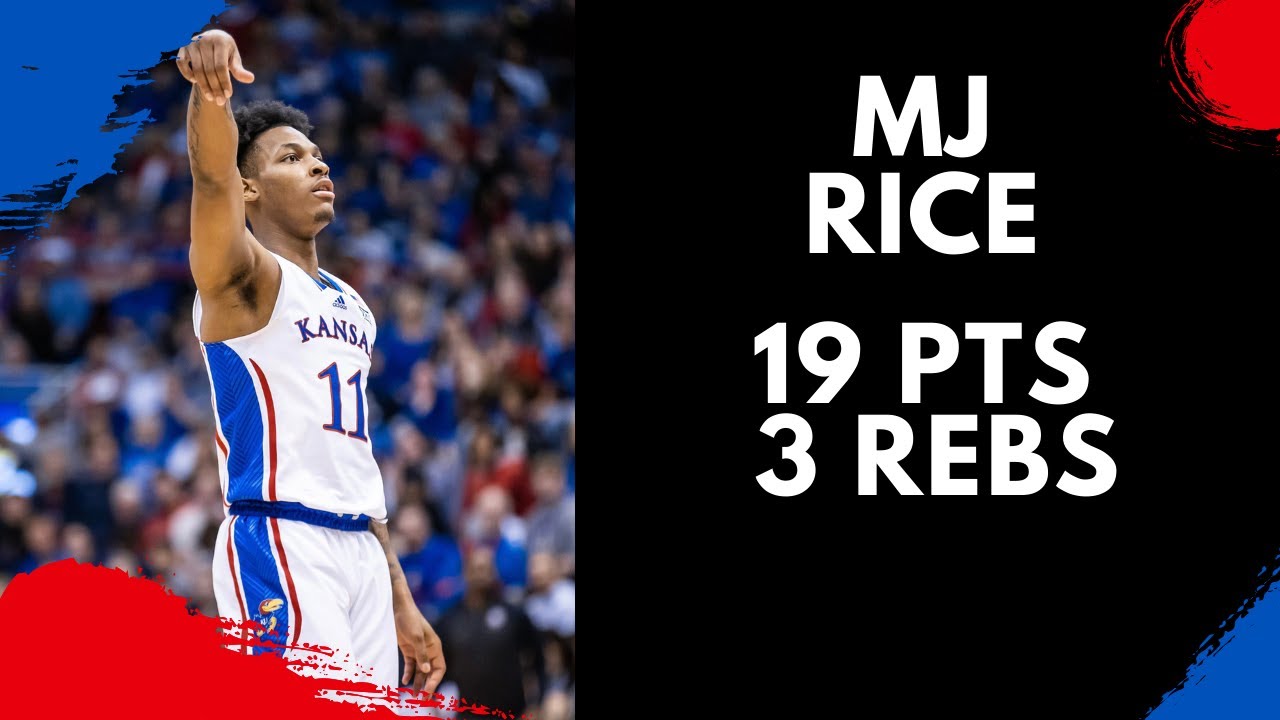 MJ Rice Highlights vs. Texas Southern | 11/28/22 | 19 Pts, 3 Rebs - YouTube