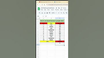 Advance Sumif formula in Google Sheet
