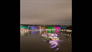 Moscow river lights #shorts