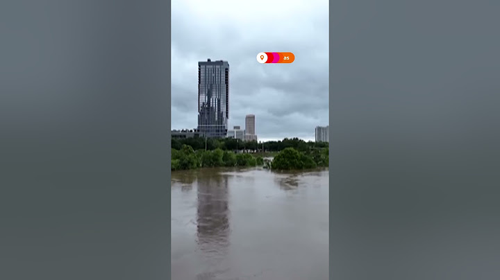 Drone video shows Houston deluged after storm Beryl