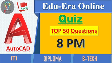 AutoCAD Multiple Choice Top 50 Questions 2D