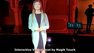 Interactive Virtual host by Magik Touch