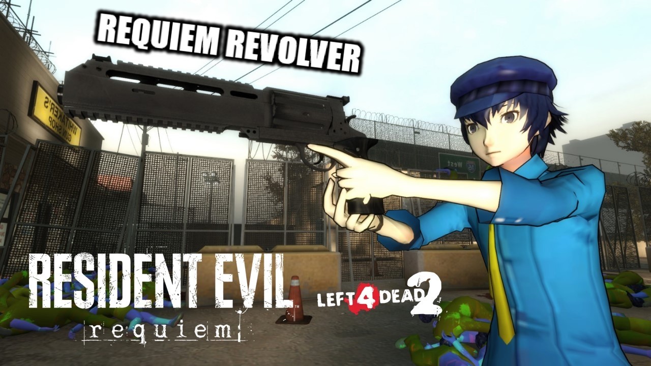 Left 4 Dead 2 Weapons Mod : Requiem Revolver จากเกม ( Resident Evil - Requiem )