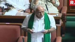 BS Yeddyurappa Calls CM HD Kumaraswamy 'Chameleon' | Full Speech