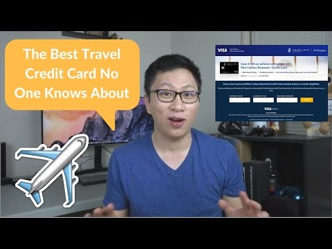 [ EXPIRED ] The best travel credit card that no one knows about (for couples / travel buddies)