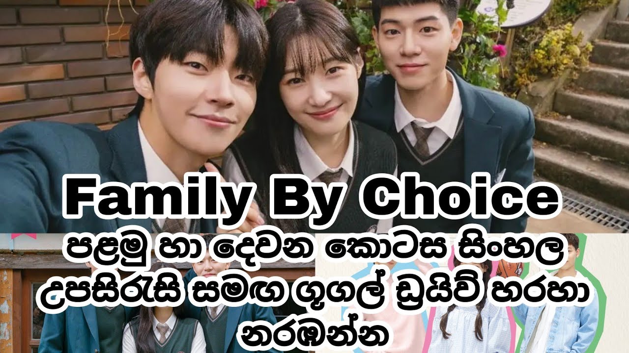 Family by Choice Episode 1 and 2 sinhala Review - YouTube