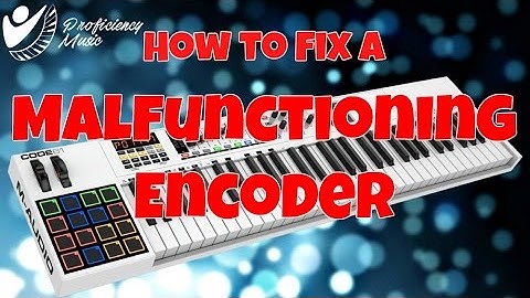 M-Audio Code 61: How to Fix a Malfunctioning Encoder