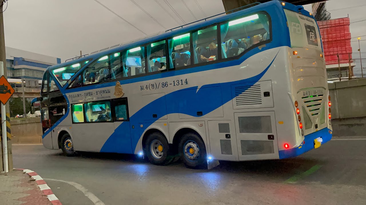 บรรยากาศรถทัวร์เข้าออก สถานีเดินรถรังสิต #บขส #รถทัวร์  #รังสิต