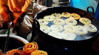 Sweet Jaliebi Street Food Indian Street Food