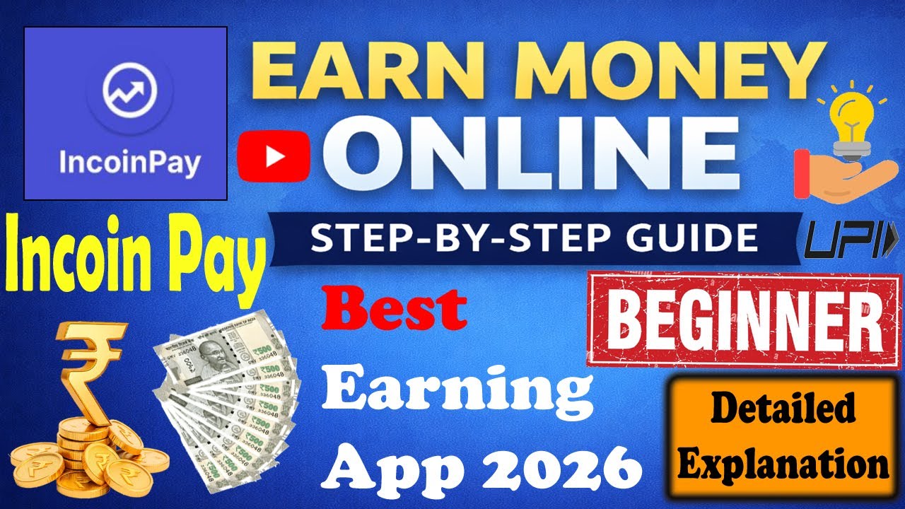 Incoin Pay App Review 2026 | Real or Fake? | Incoin Pay Se Paise Kaise Kamaye | Online Money Earn |